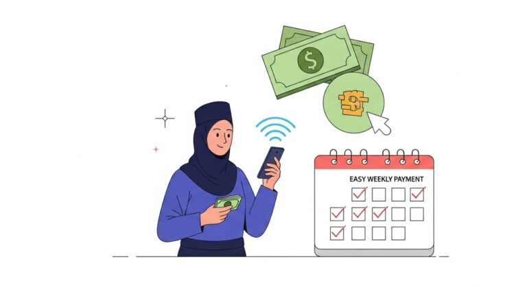 pinjaman bayar mingguan