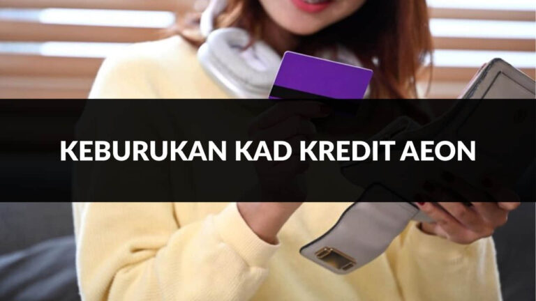 keburukan kad kredit aeon