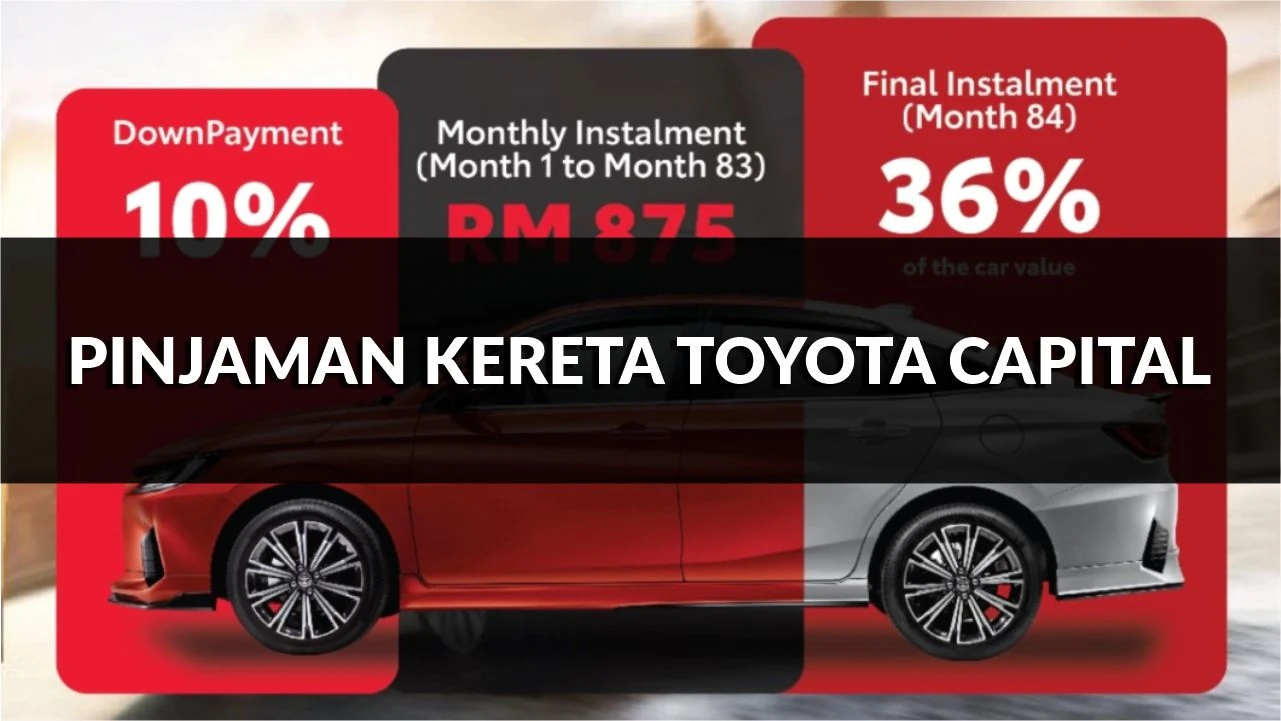 pinjaman kereta toyota capital, jenis, syarat, cara mohon