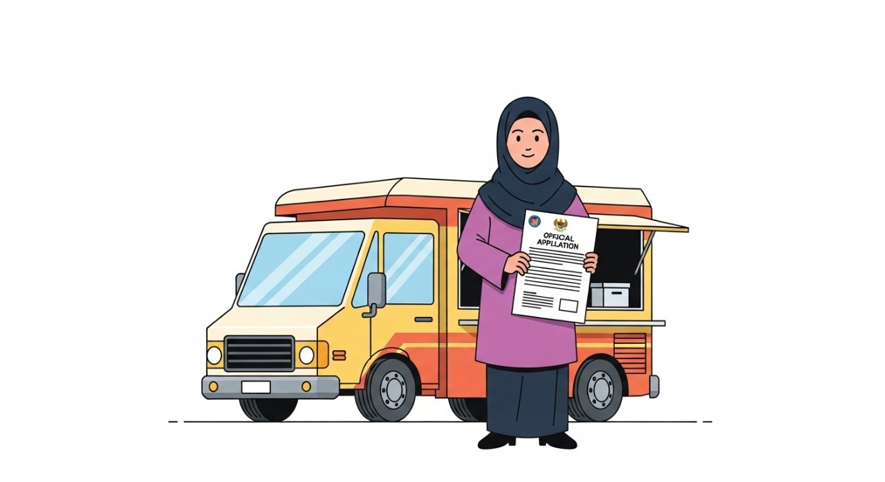 bantuan food truck fama