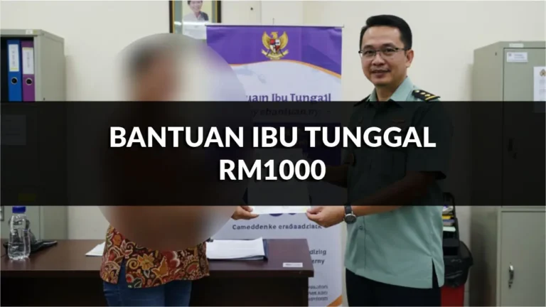bantuan ibu tunggal rm1000, cara memohon & syarat kelayakan