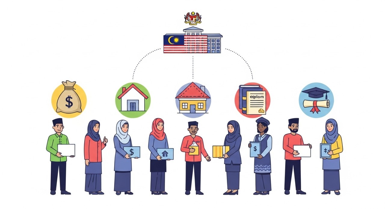 jenis bantuan kerajaan