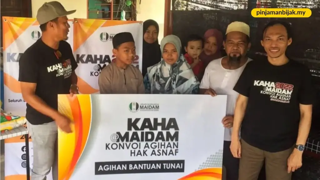 jumlah dan kaedah penyaluran bantuan
