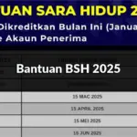 panduan lengkap bantuan bsh 2025, semakan, jadual, dan kelayakan terkini