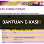 panduan lengkap bantuan e-kasih 2025, syarat, jumlah & cara permohonan