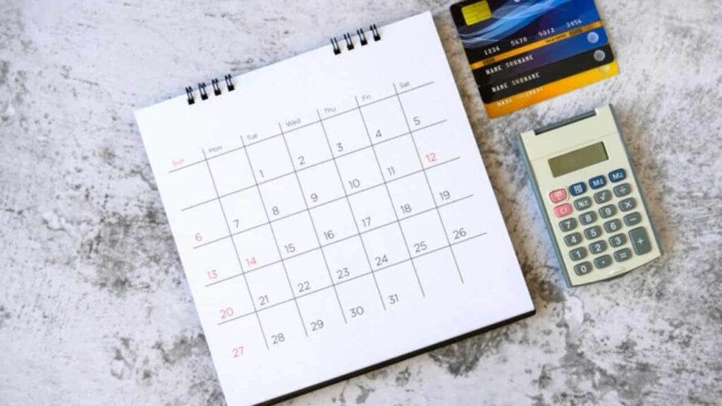 tarikh penting dan jadual pembayaran