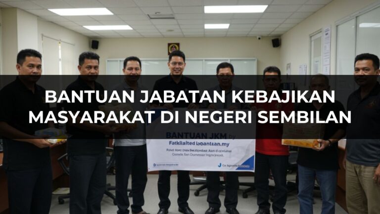 Bantuan Jabatan Kebajikan Masyarakat di Sabah