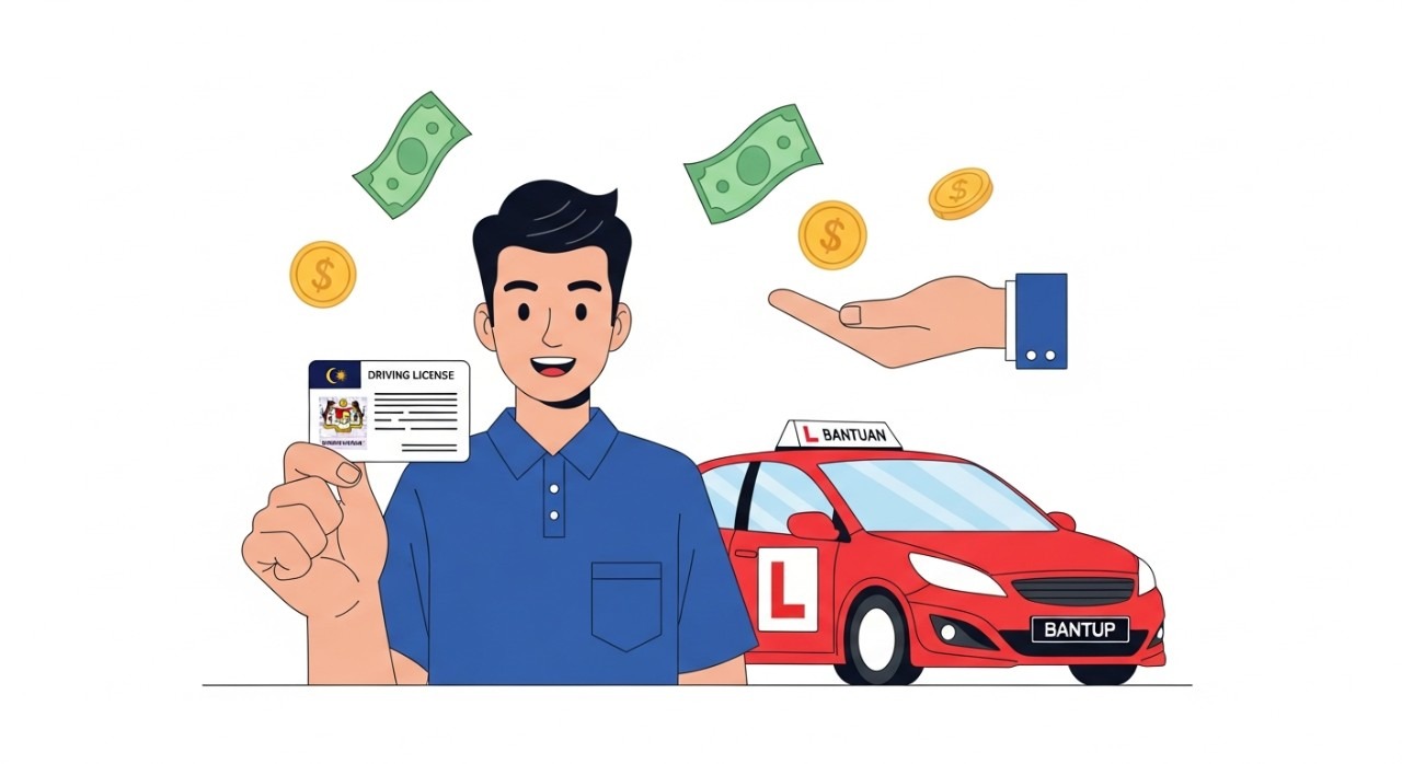 bantuan lesen memandu