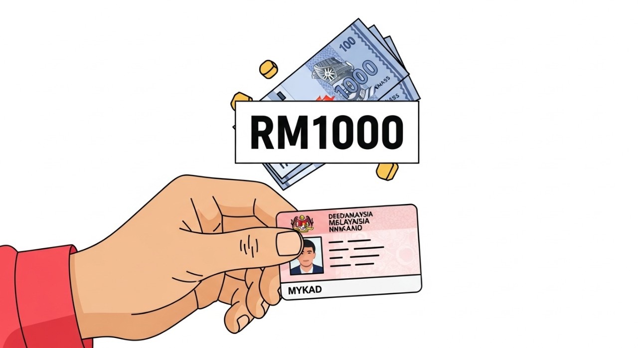 bantuan tunai mykad rm1000