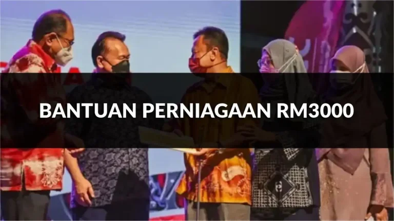 cara bijak mohon bantuan perniagaan rm3000 (update 2025)