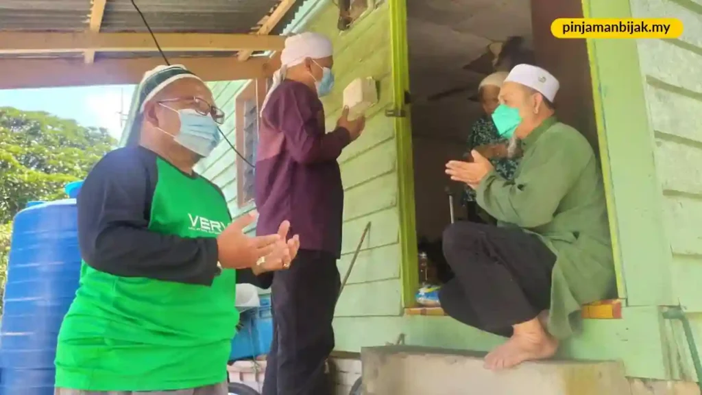 cara memohon bantuan untuk warga emas madani