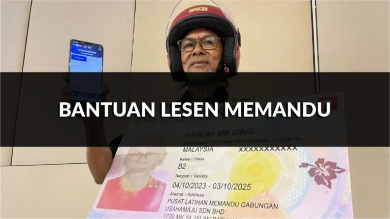 panduan lengkap bantuan lesen memandu di sabah 2025