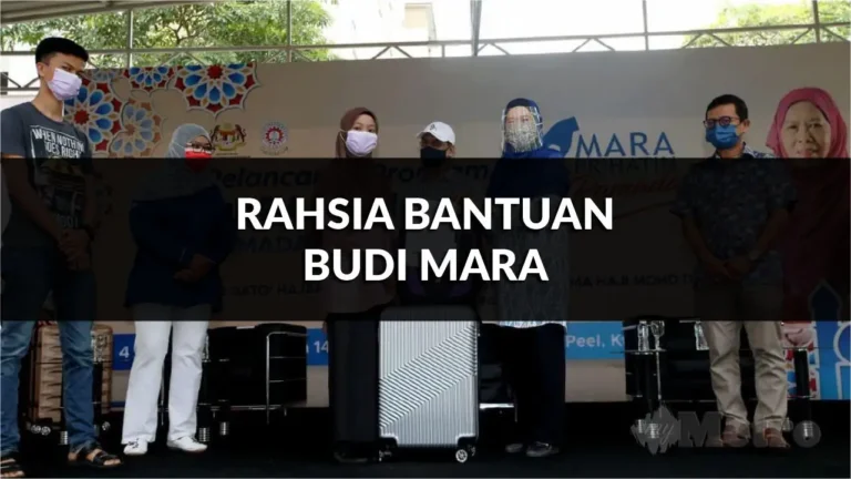 rahsia bantuan budi mara, peluang emas untuk pelajar b40