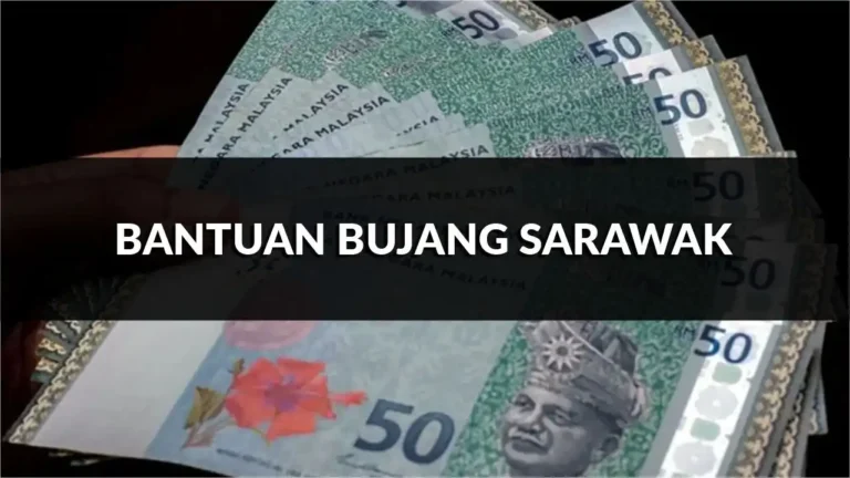 rahsia bantuan bujang sarawak & str, duit masuk bila