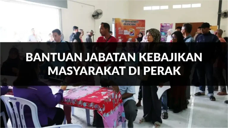 rahsia bantuan jabatan kebajikan masyarakat di perak
