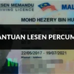 rahsia bantuan lesen percuma, cara mohon & lulus cepat