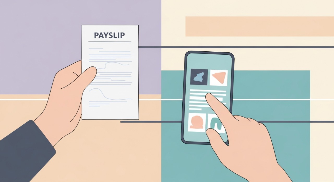 adakah perlu slip gaji semak baki