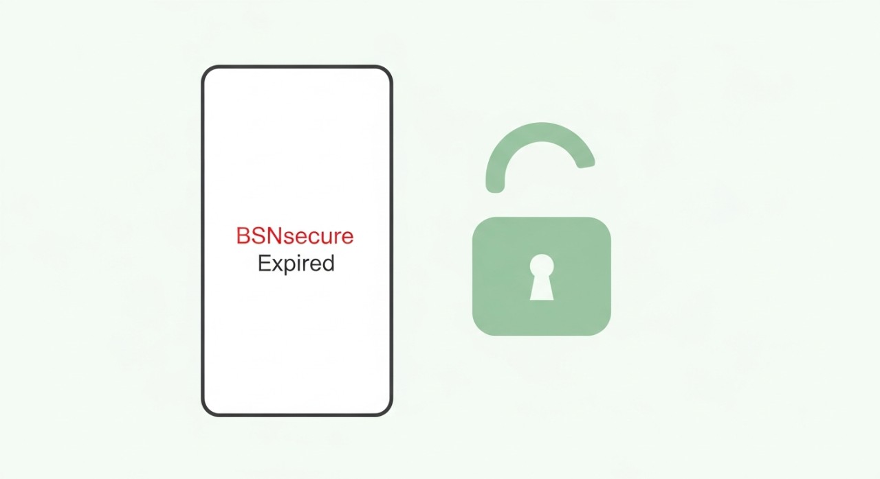 cara atasi bsnsecure expired