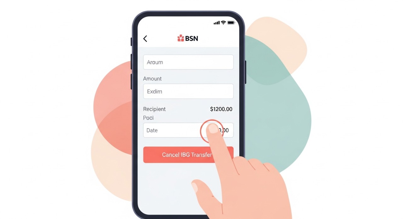 cara batalkan ibg transfer bsn