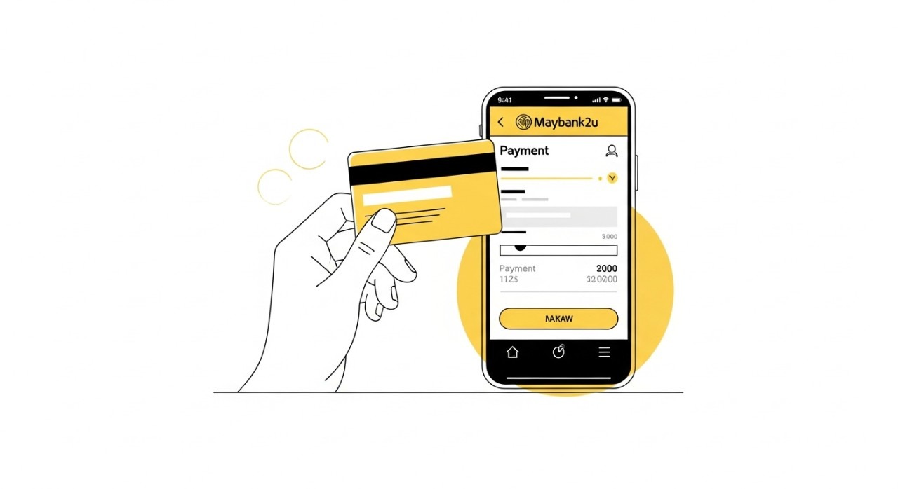 cara bayar kad kredit guna maybank2u
