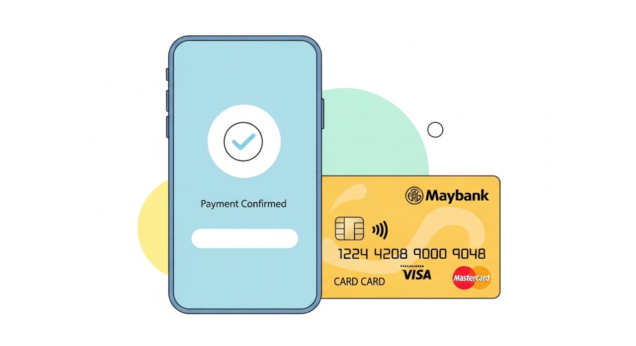 cara bayar kad kredit maybank