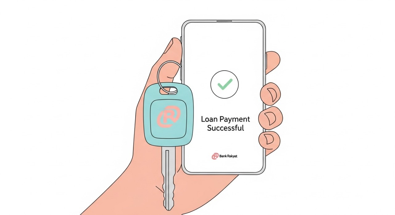 cara bayar loan kereta bank rakyat