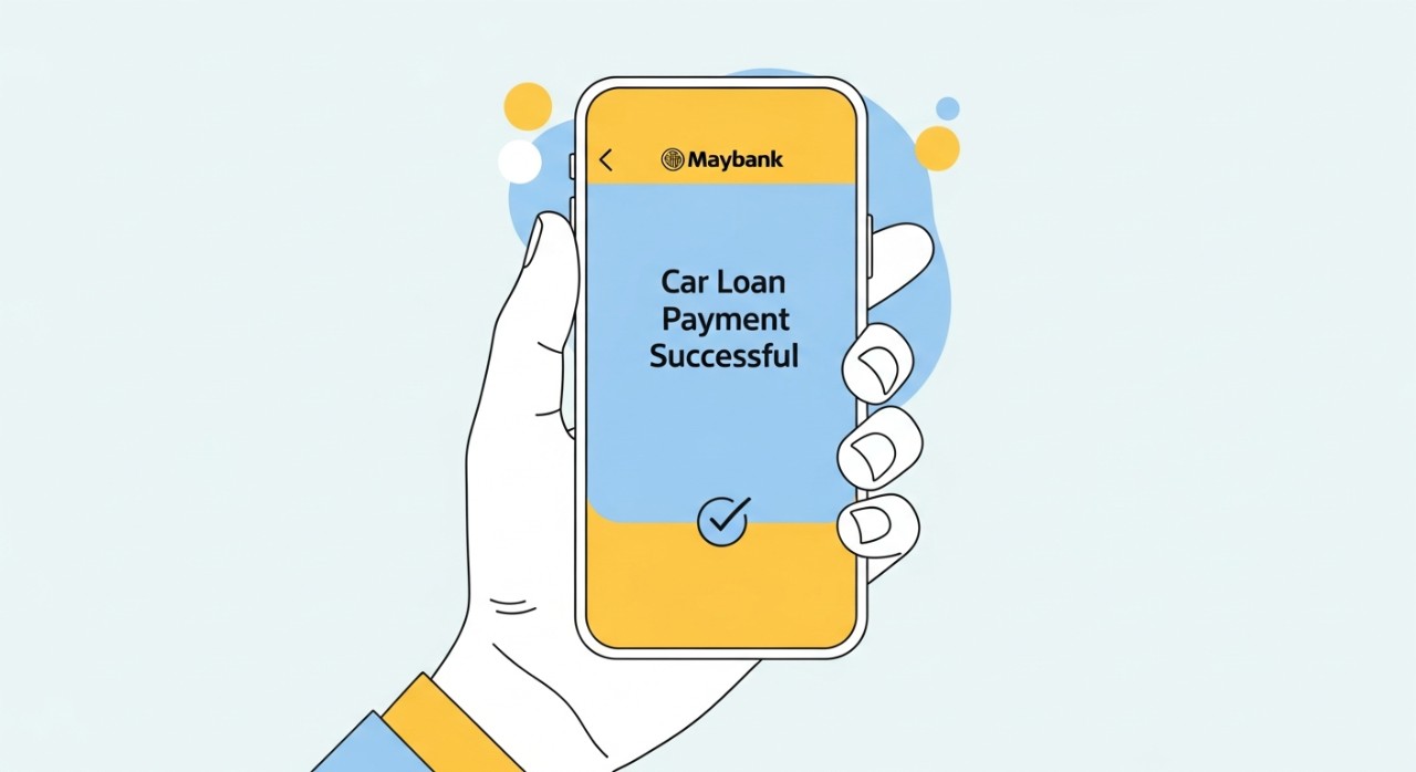 cara bayar loan kereta maybank