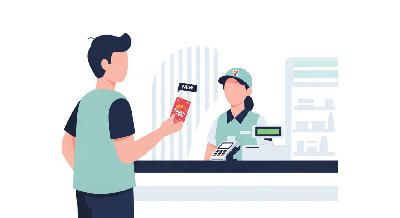 cara beli kad touch n go di 7 eleven