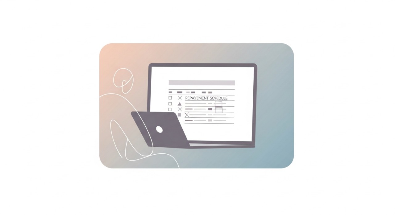 cara buat jadual pinjaman peribadi