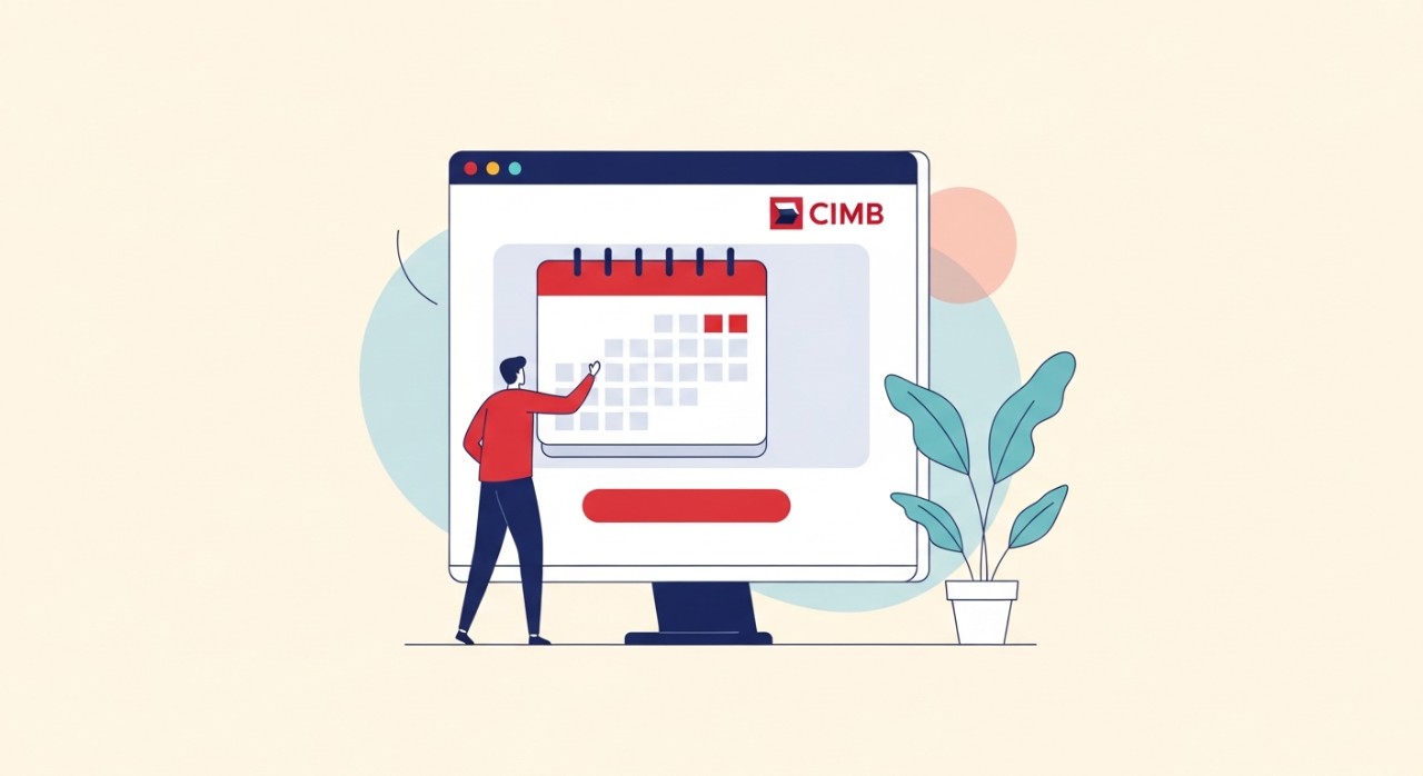 cara buat temujanji cimb bank