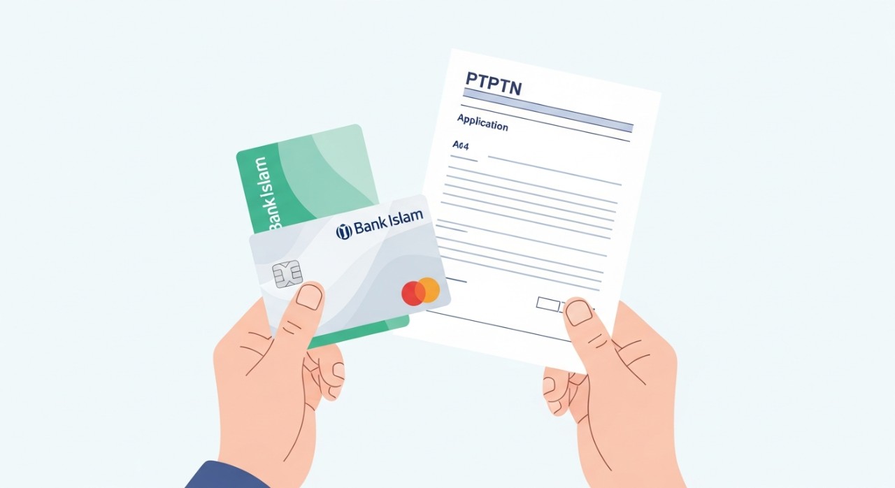 cara buka akaun bank islam untuk ptptn