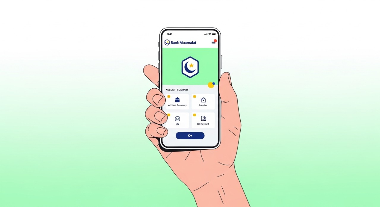 cara buka akaun bank muamalat