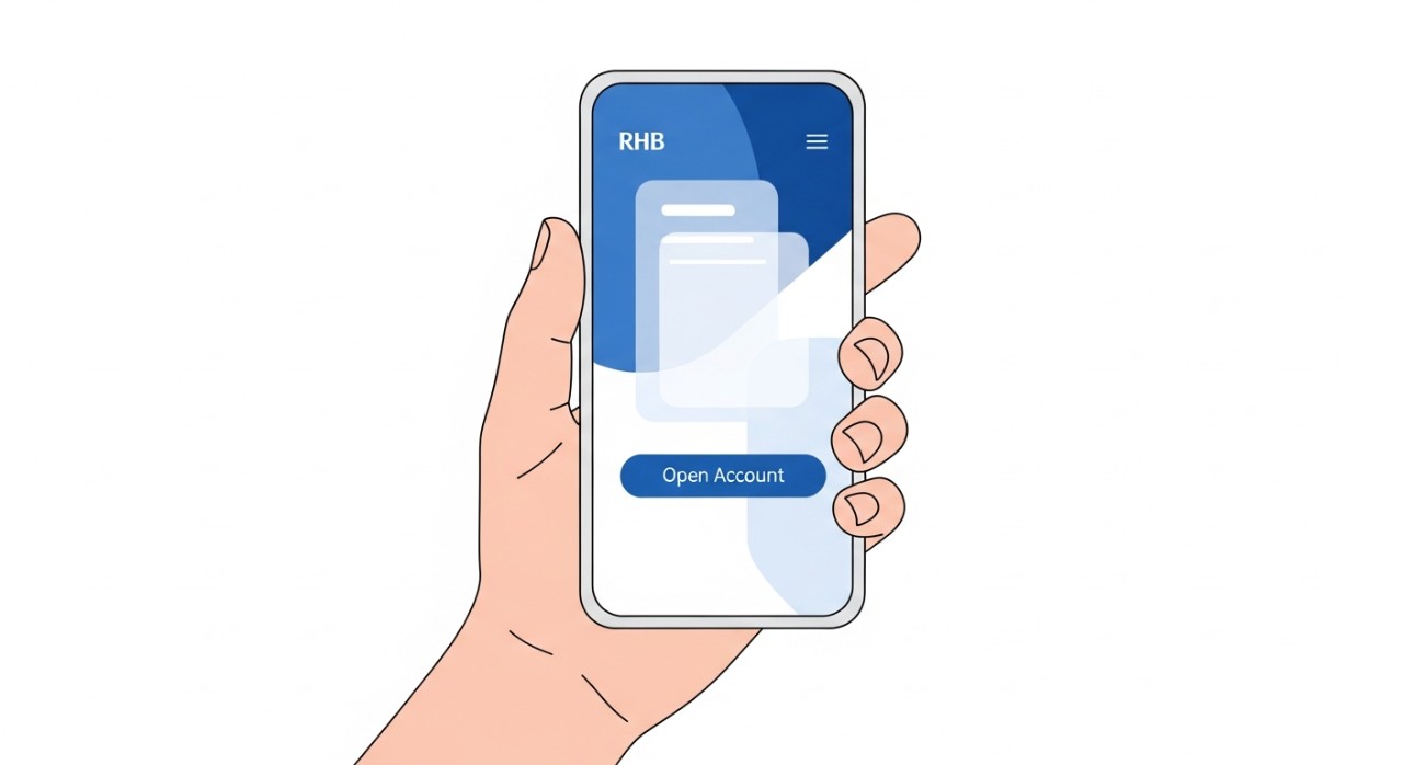 cara buka akaun rhb secara online