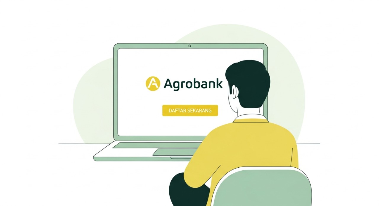 cara daftar agrobank online