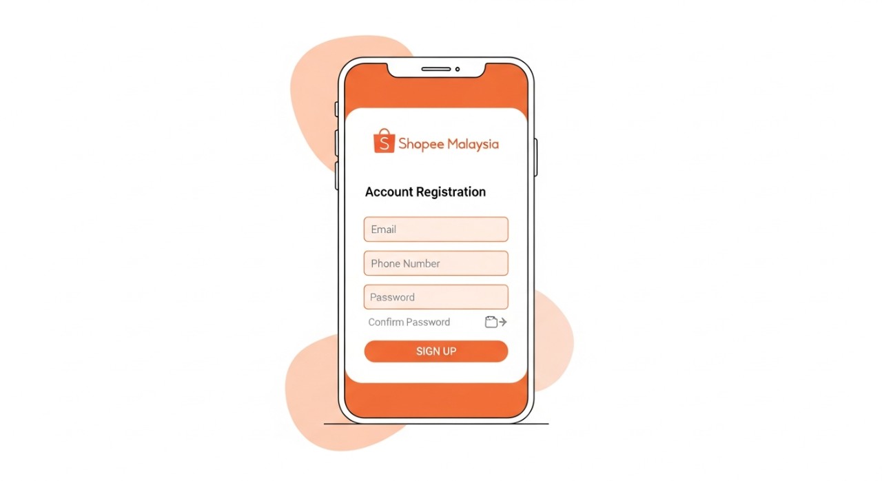 cara daftar akaun shopee malaysia