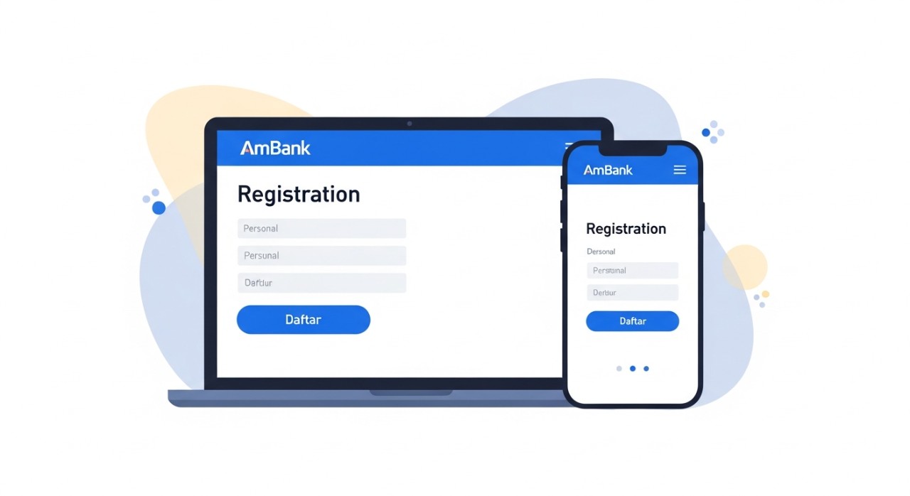 cara daftar ambank online