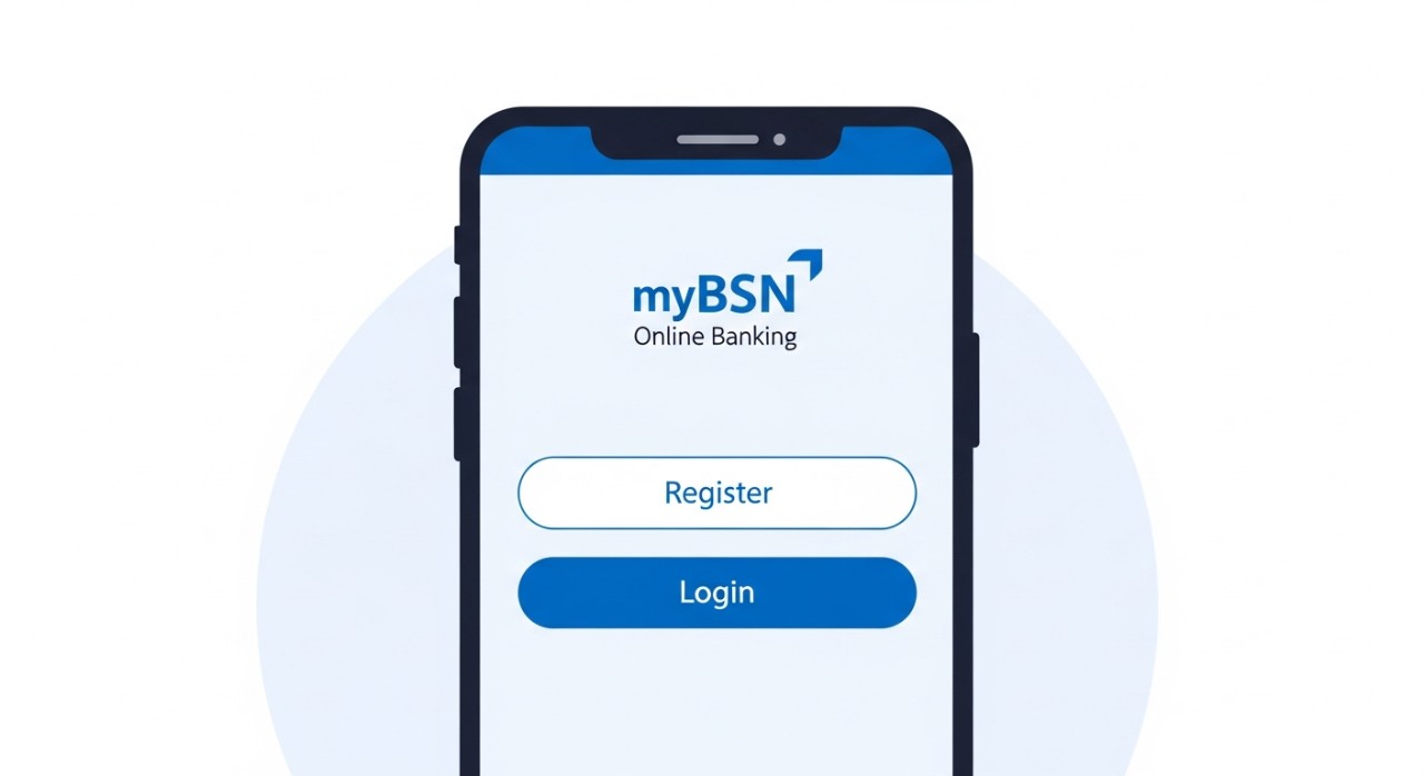 cara daftar bsn online mybsn login
