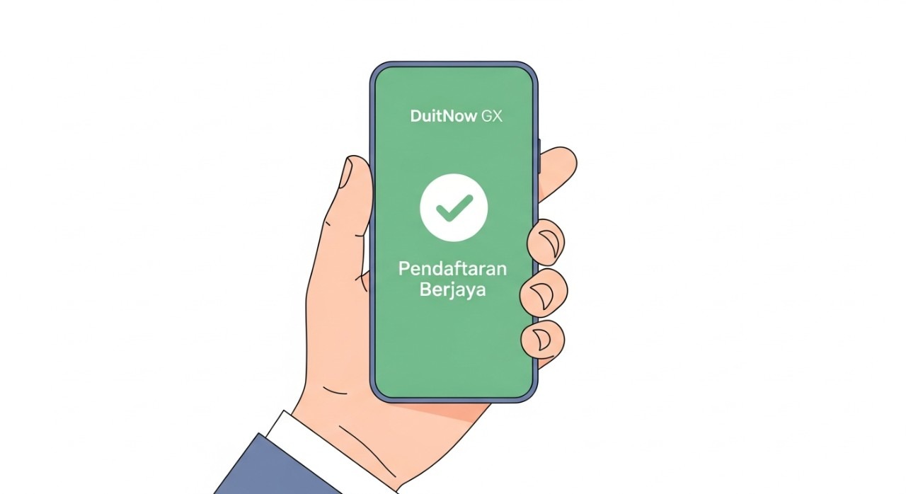 cara daftar duitnow gx account