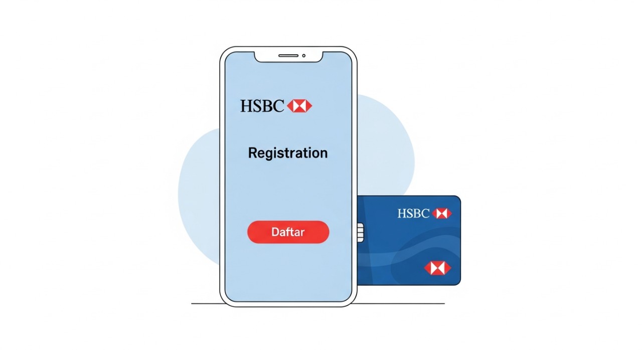 cara daftar hsbc online banking