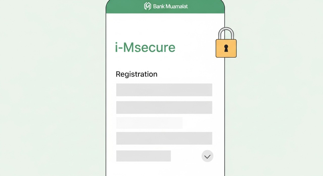 cara daftar i msecure bank muamalat