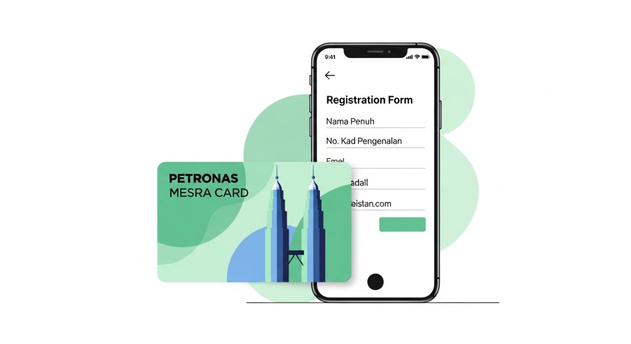 cara daftar kad mesra petronas