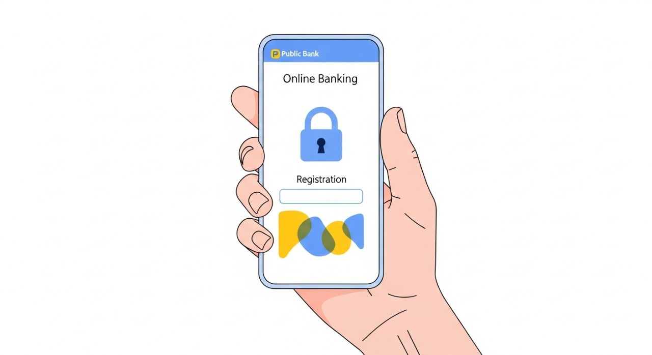 cara daftar online banking public bank