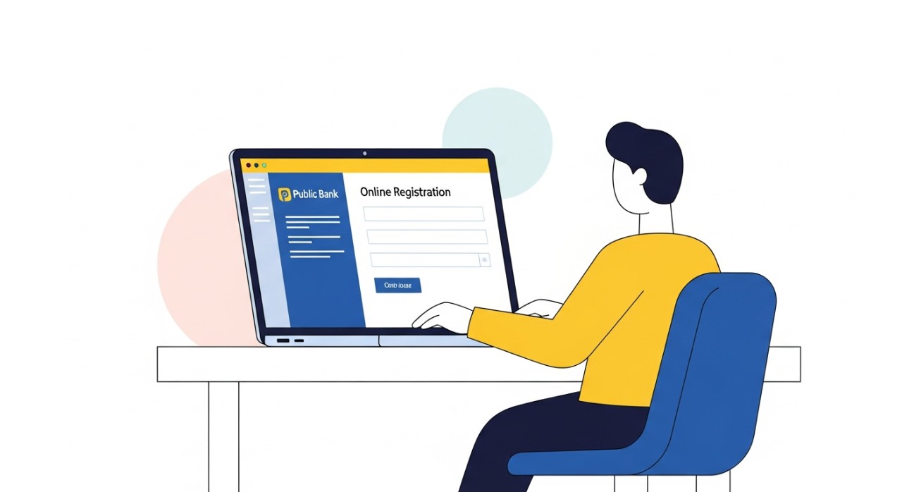 cara daftar public bank online