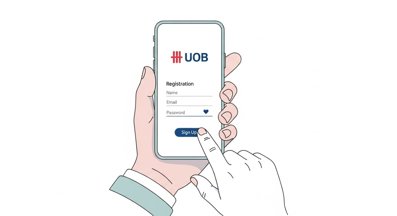 cara daftar uob online banking