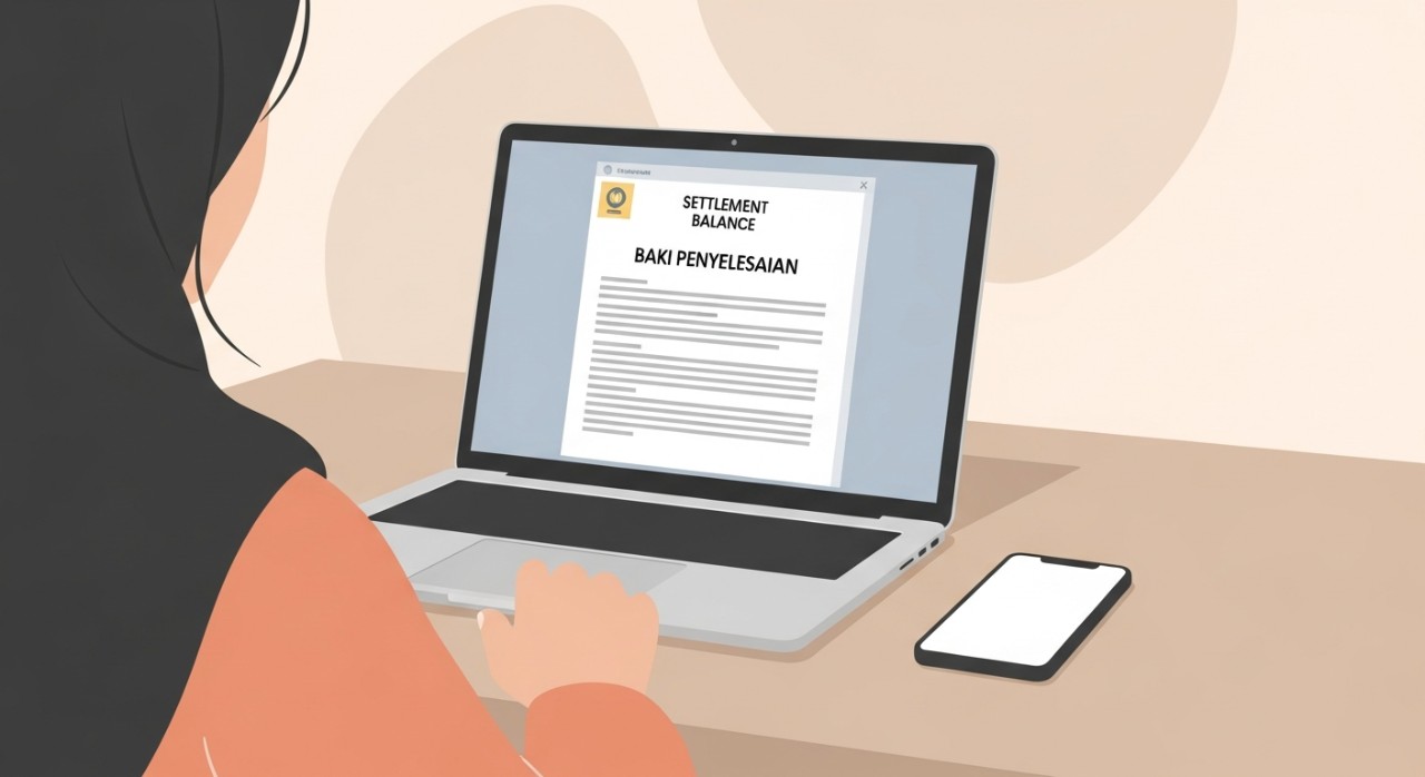 cara dapatkan baki penyelesaian melalui emel