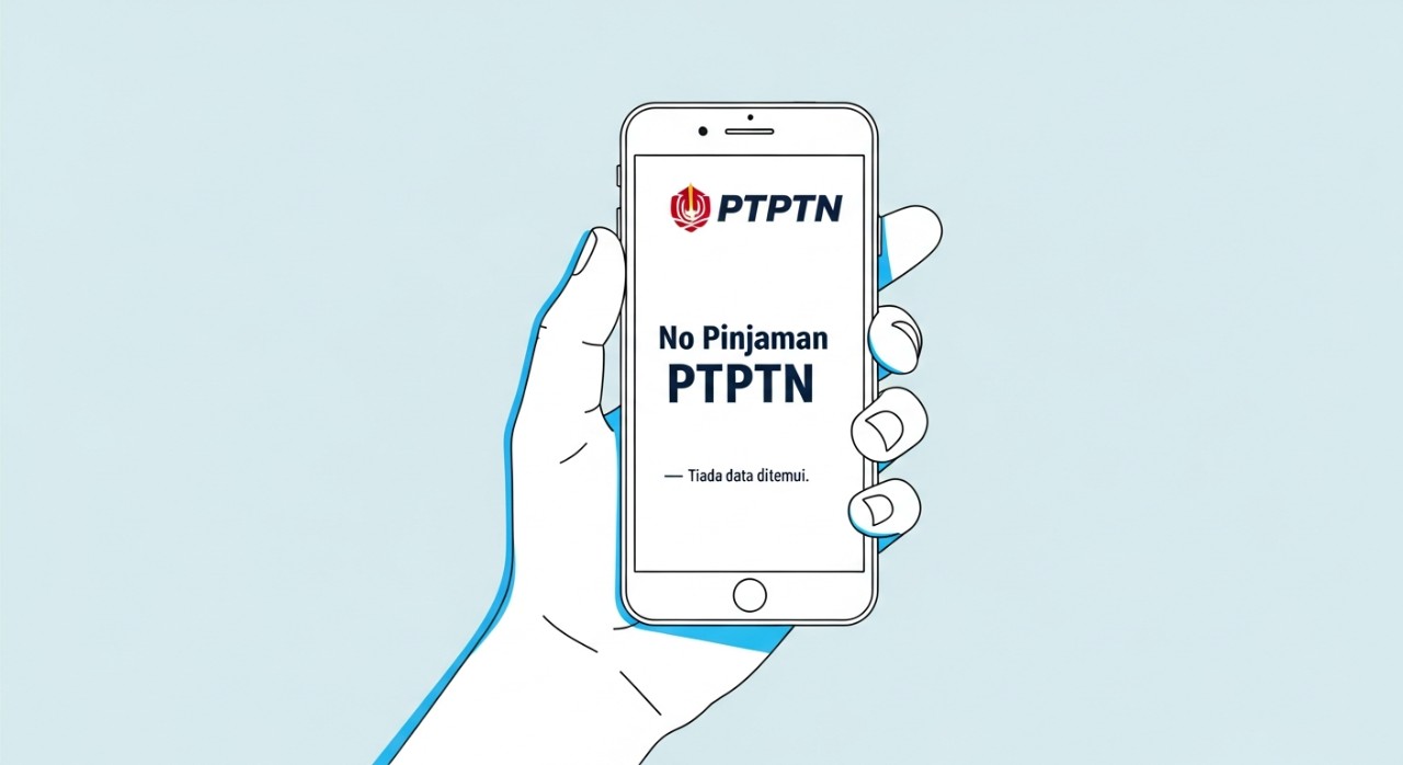 cara dapatkan no pinjaman ptptn