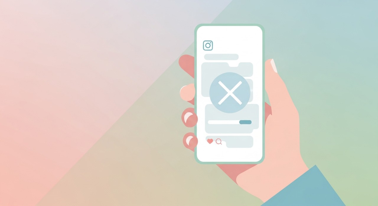 cara delete akaun instagram