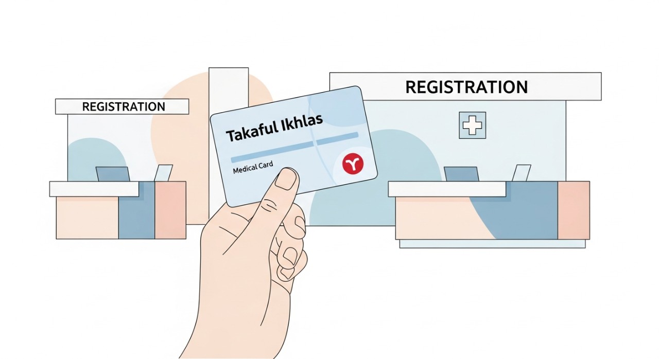 cara guna medical card takaful ikhlas