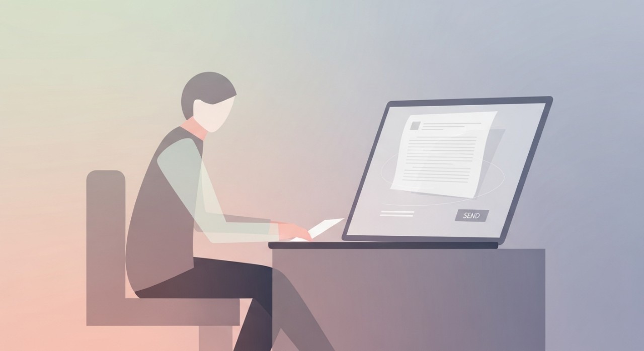 cara hantar emel mohon penyata baki