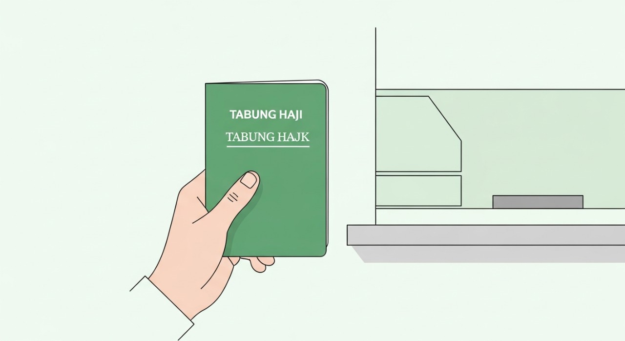 cara keluarkan duit tabung haji